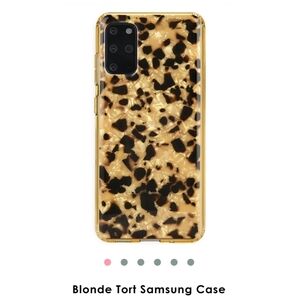 S20 Velvet Caviar Blonde Tort Phone Case NIB